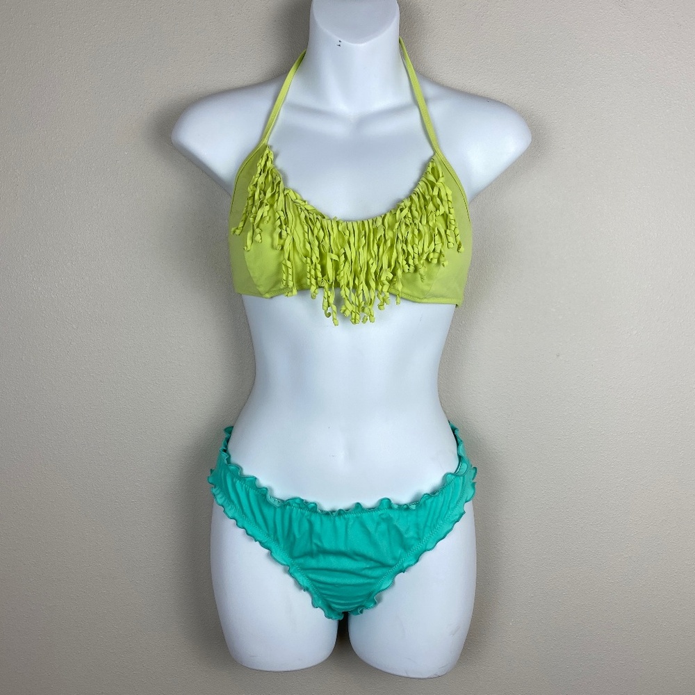 Victoria's Secret Cheeky Halter Bikini - Size Medium